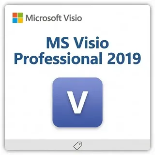 MS Visio Professional 2019 (PC) MS Visio Professional 2019 (PC) digital product key - original one-time purchase for Windows, digital delivery by email | Maventech