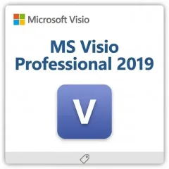 MS Visio Professional 2019 (PC) MS Visio Professional 2019 (PC) digital product key - original one-time purchase for Windows, digital delivery by email | Maventech