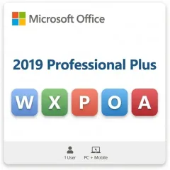 Microsoft Office 2019 Professional Plus (Windows) Microsoft Office 2019 Professional Plus (Windows) digital product key - original one-time purchase for Windows, digital delivery by email | Maventech