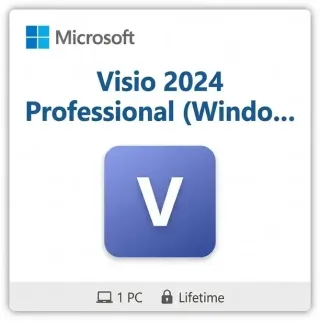 Microsoft Visio 2024 Professional (Windows PC) Microsoft Visio 2024 Professional (Windows PC) digital product key - original one-time purchase for Windows, digital delivery by email - buy microsoft visio 2024 | Maventech