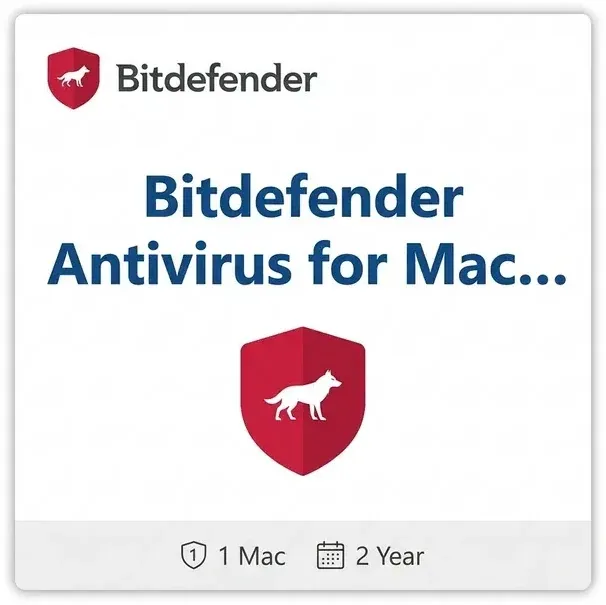 Bitdefender Antivirus for Mac — 1 Mac, 2 Years